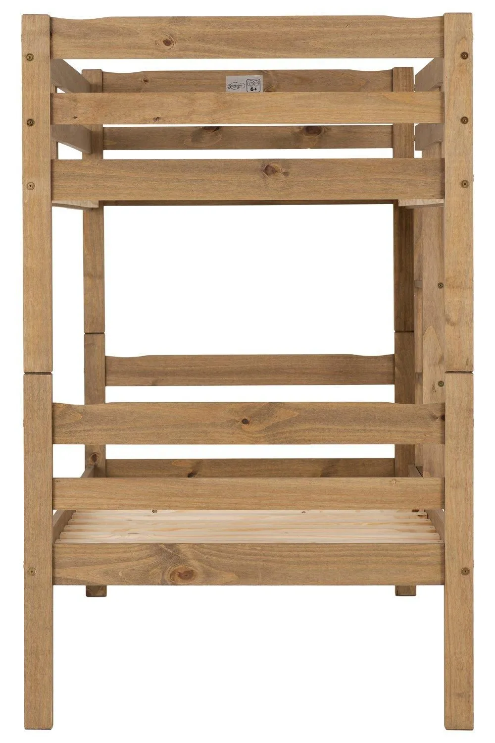 Seconique Panama 3' Single Bunk Bed in Natural 4