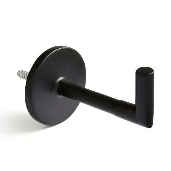 Set of 2 Contemporary Mini Curtain Hooks 3