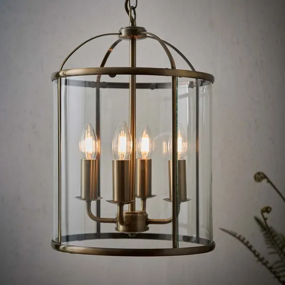 Vogue Lambeth 4 Light Glass Pendant Light 3