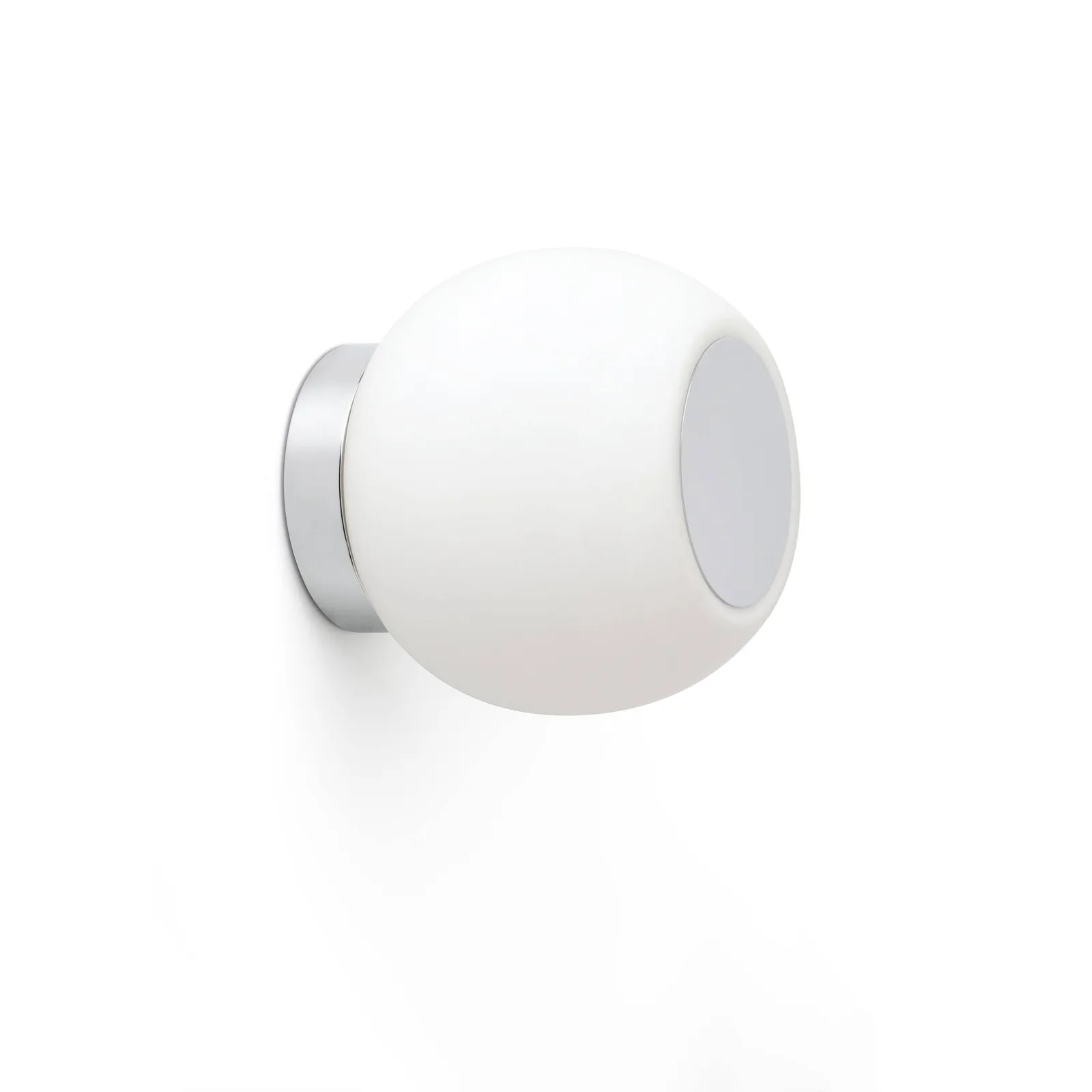 Netlighting Moy Bathroom LED Ceiling Wall Lamp Chrome 4W 3000K IP44 in Grey