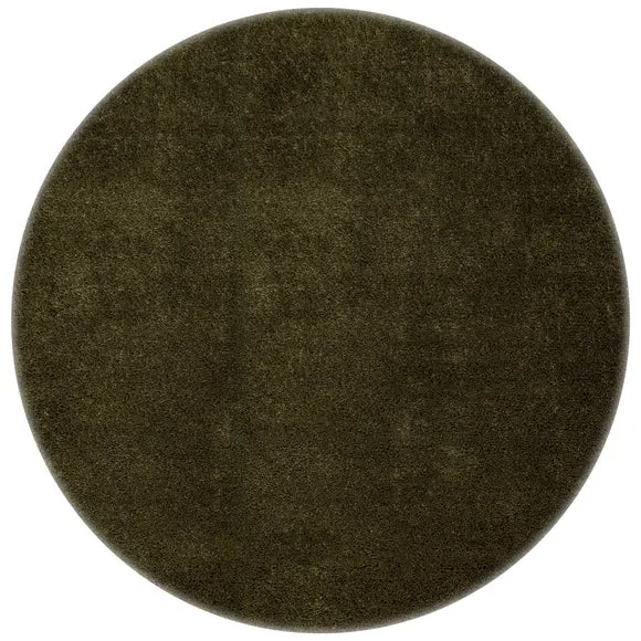 Sheen Shaggy Round Rug 5
