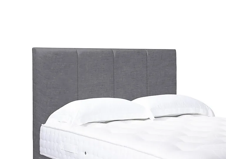 Artisan Collection Linear Standard Floor Standing Headboard - Single - Aston Steel