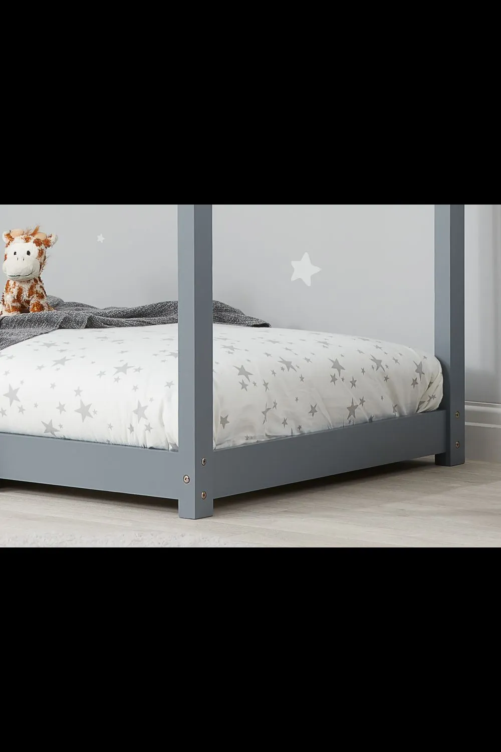 Birlea House Bed in Grey 3