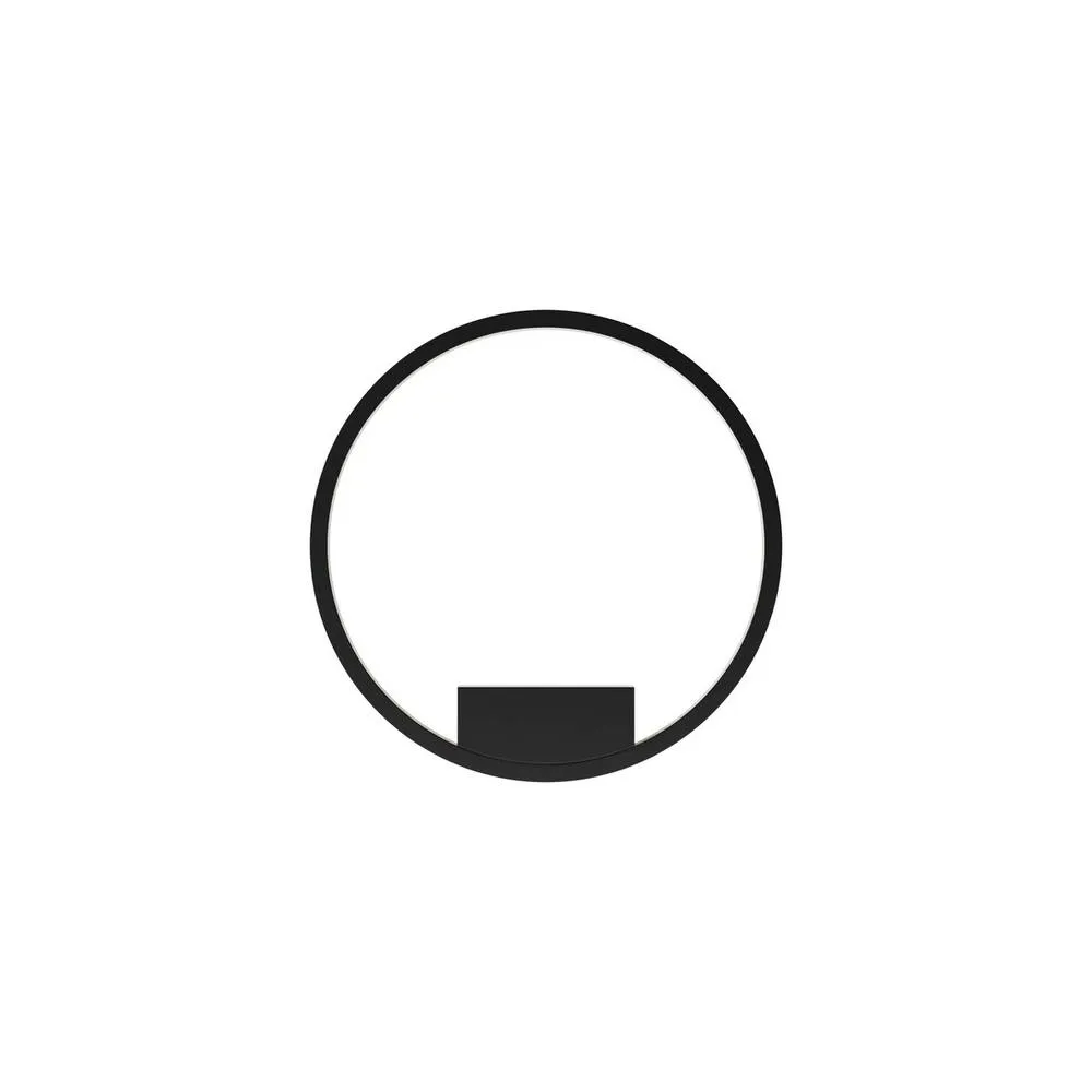 Netlighting Rim LED Wall Lamp Black 3000 4000K Dimmable
