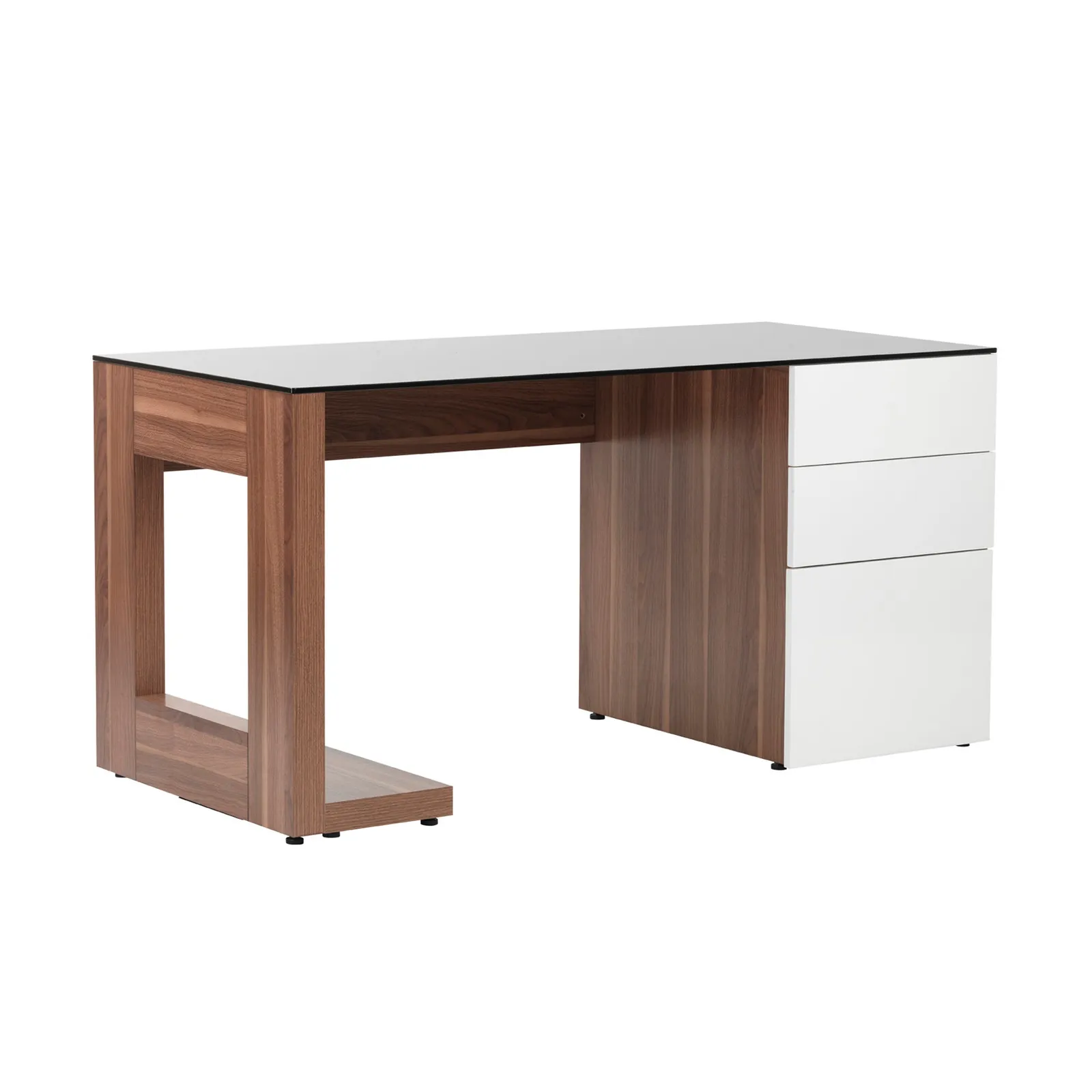 Sorbonne Chunky Desk Brown/White