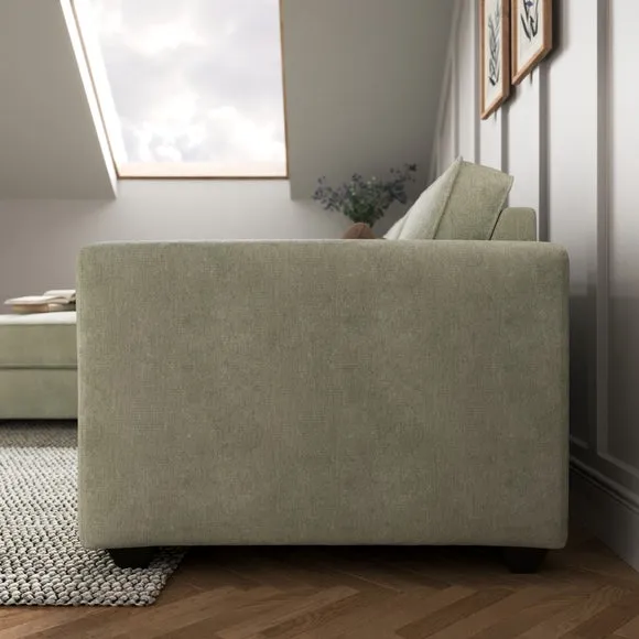 Claude Soft Tonal Chenille Corner Chaise Sofa 4