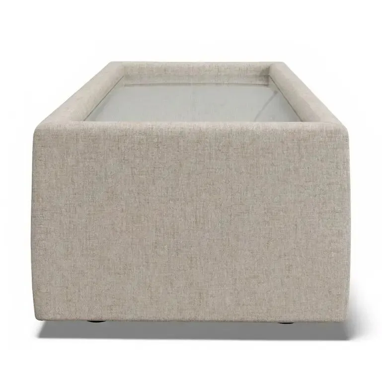 Lomax Rectangular Glass Top Table | Barker & Stonehouse 2