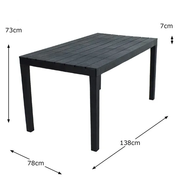 Trabella Roma Rectangular Table 5