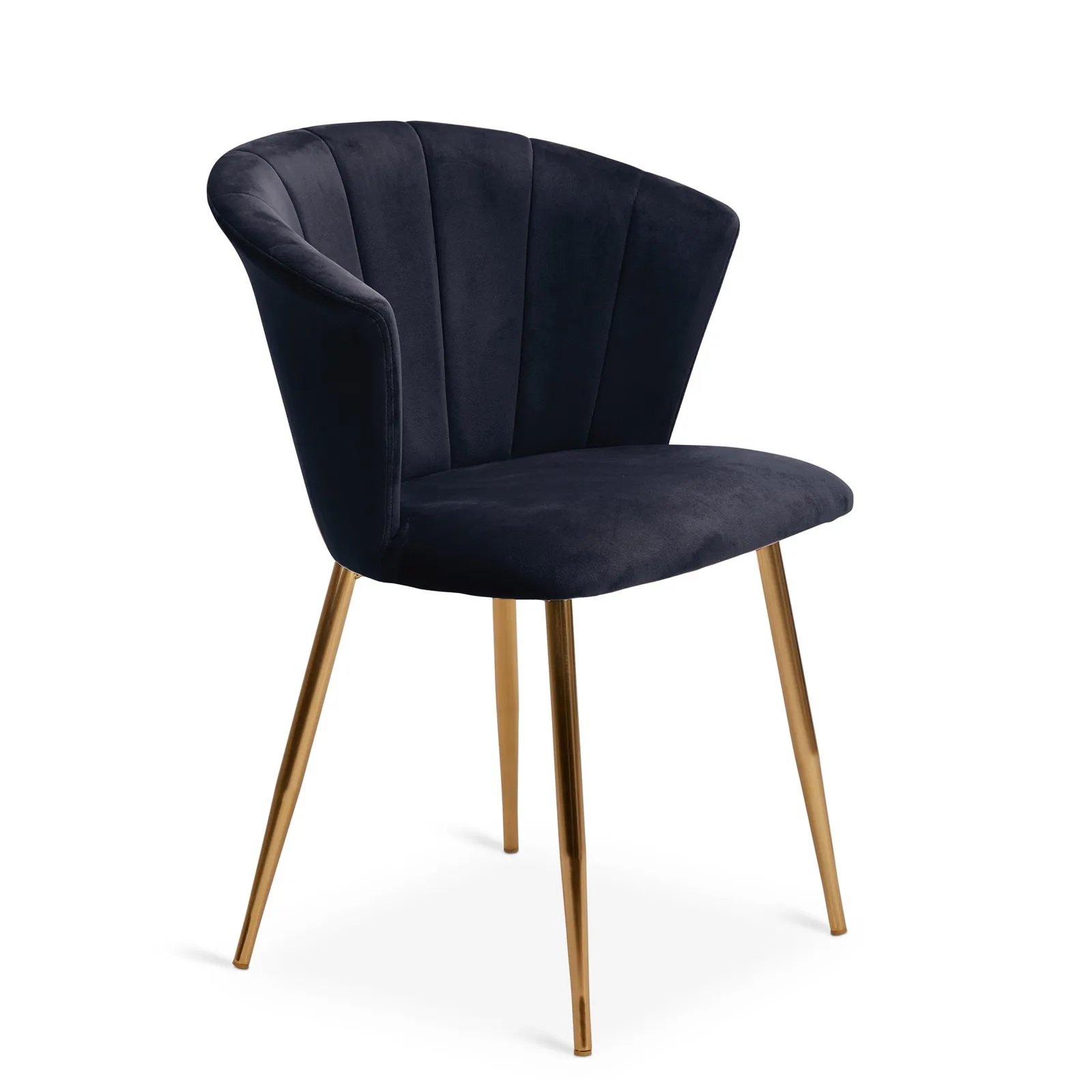 Kendall Velvet Chair Blue