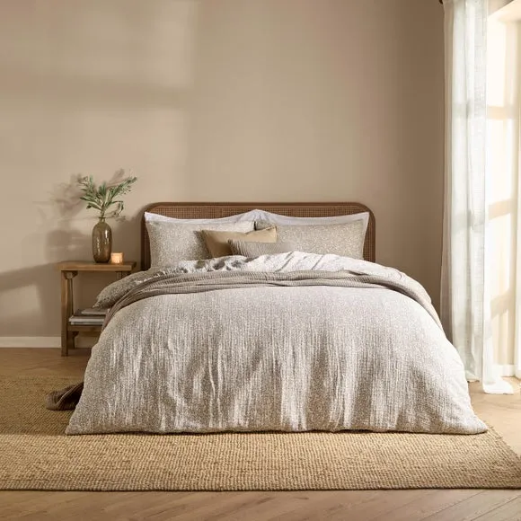 Yard Perrie Leaf 100% Cotton Duvet Cover and Pillowcase Set 2