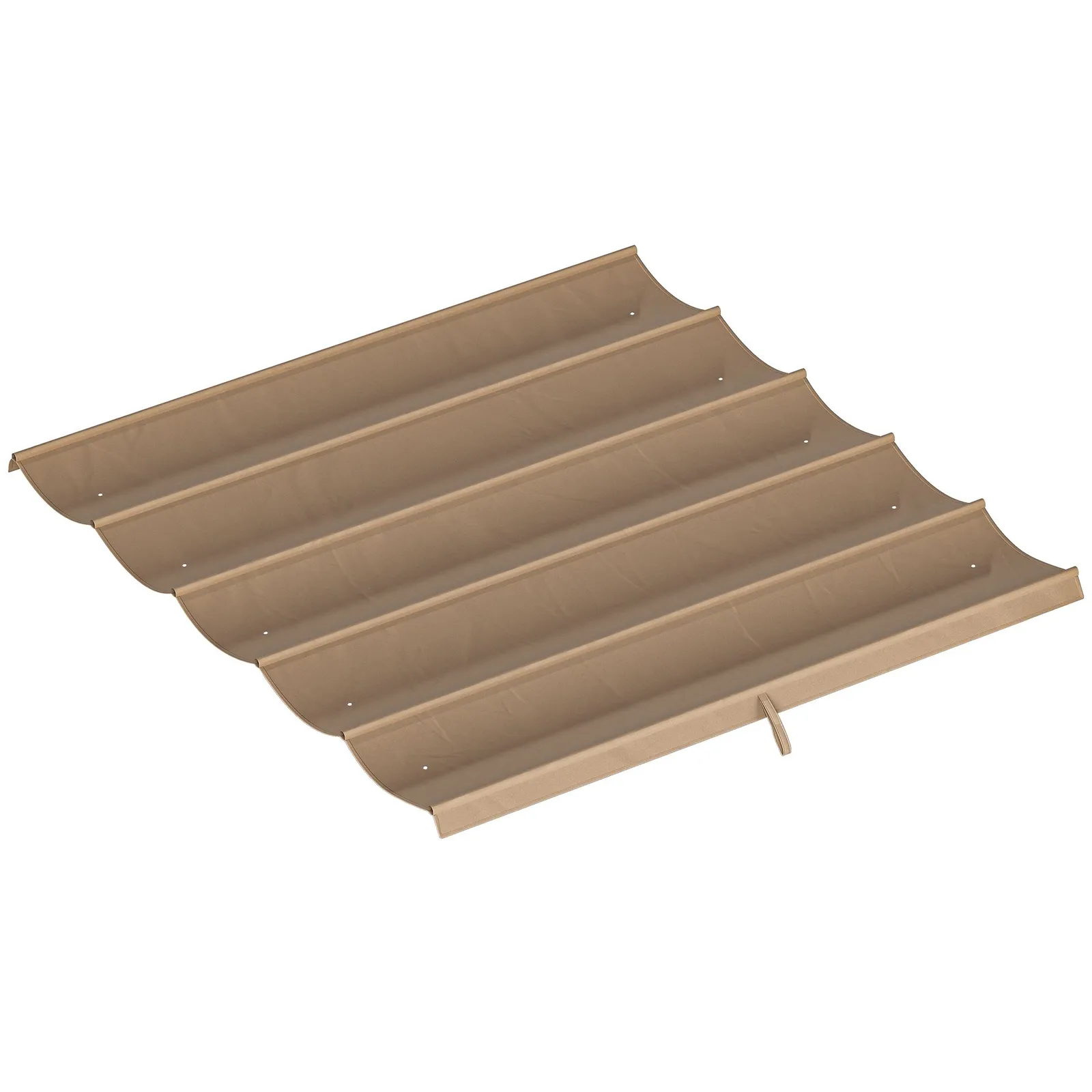 OUTSUNNY 2.55x2.5 m Pergola Cover Replacement for 3x3 m Frame in Brown 2