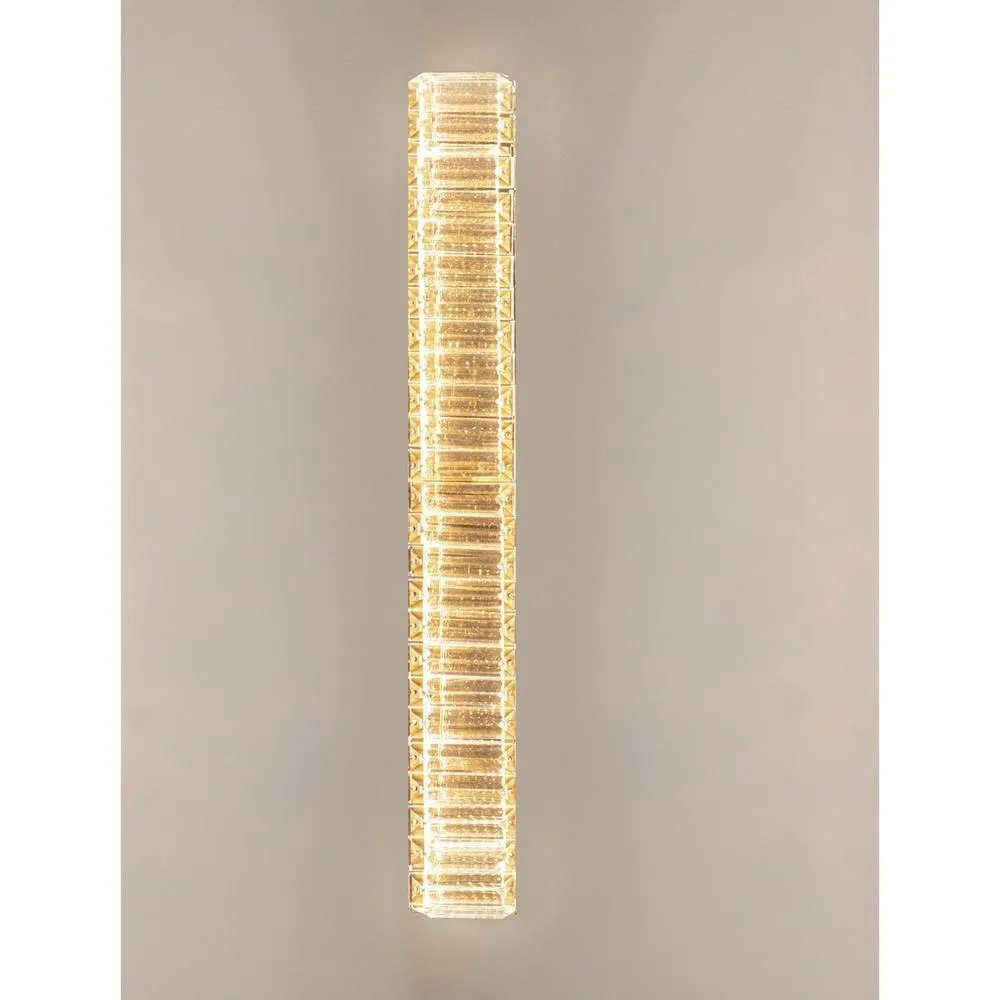 Netlighting Aurelia II Wall Lamp Gold Metal Crystal LED 19W 1707Lm 3500K 5