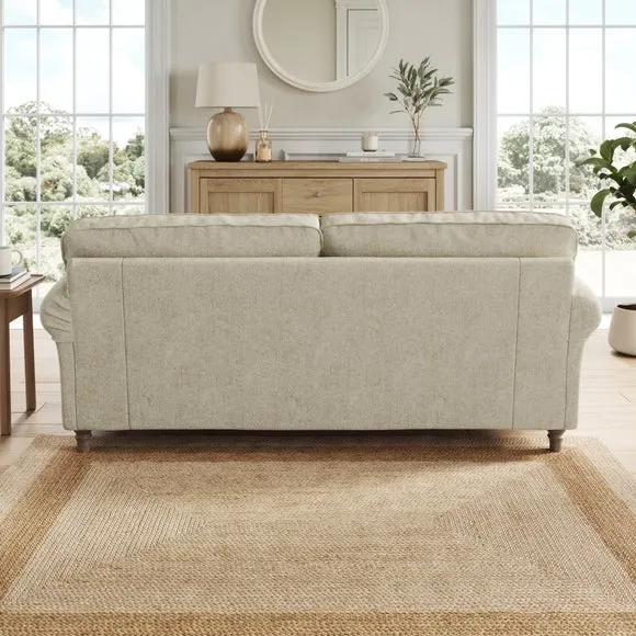 Flori Soft Chenille 3 Seater Sofa 3