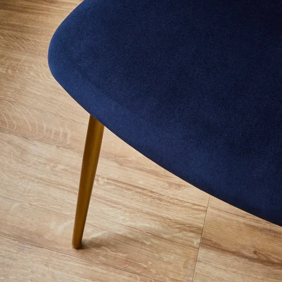Kendall Dining Chair, Velvet 4