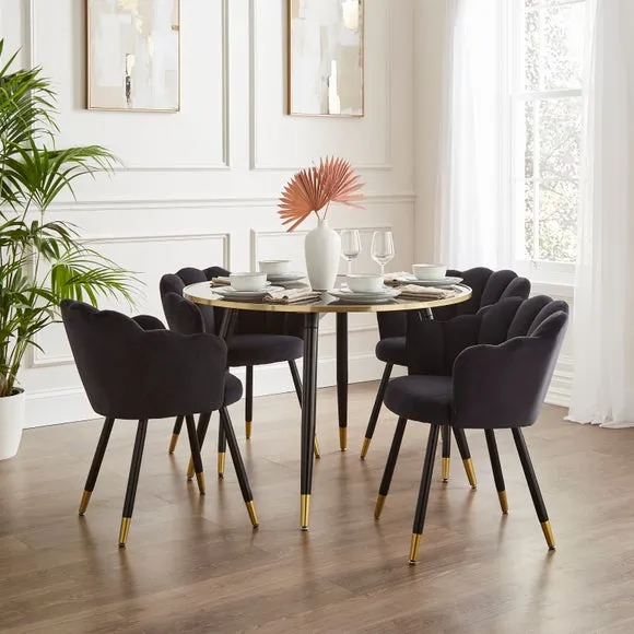 Vivian Velvet Dining Chair 2