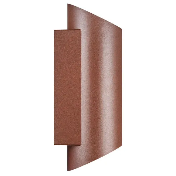 Nordlux Nico Round 22 - Wall light - Rusty, Brown 4
