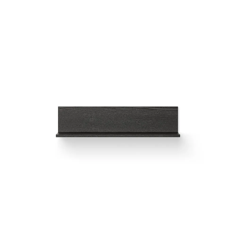 New Works Tana Wall Shelf Black Stained Oak 2