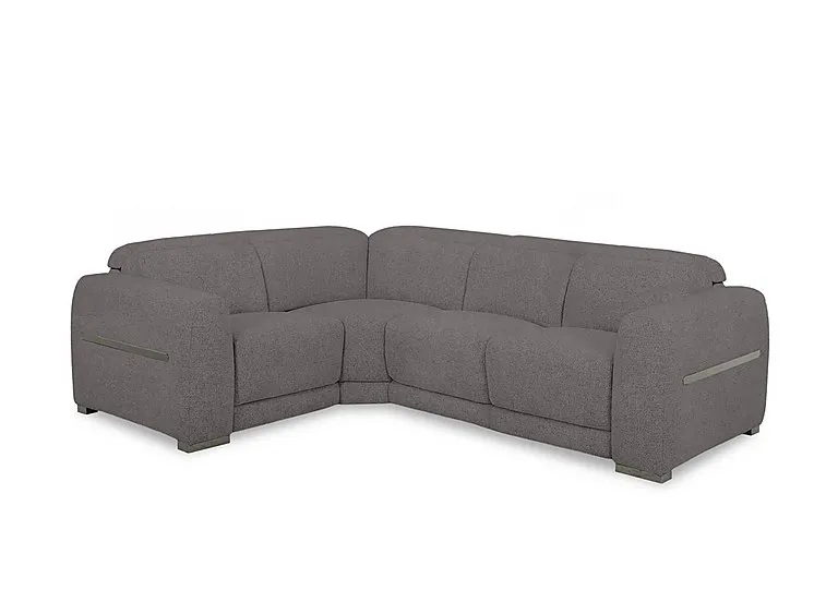Edison Small Fabric Left Hand Facing Corner Sofa