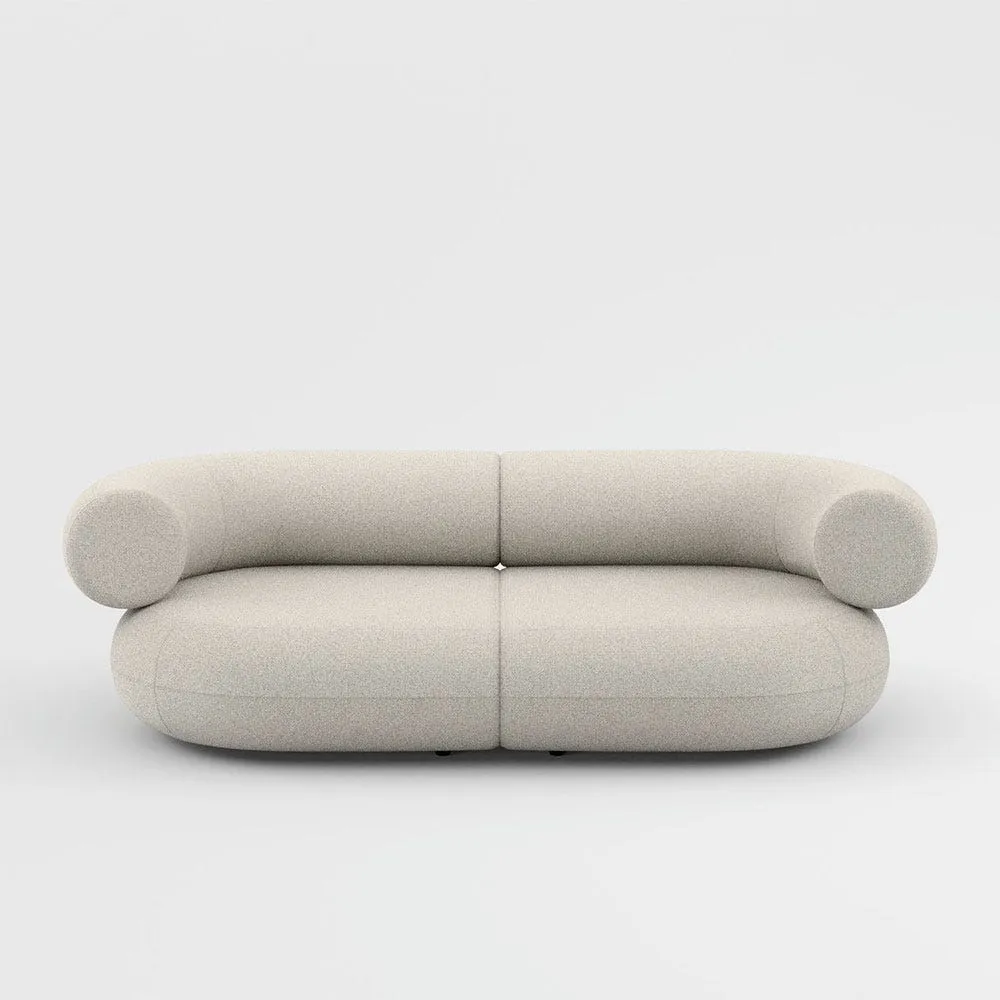 Tom Dixon Fat 2 seater Sofa in Hallingdal fabric bright 2