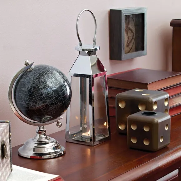 Metal And Glass Lantern 2