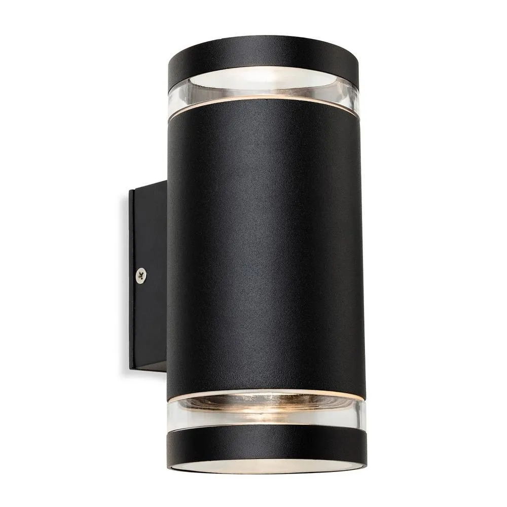 Netlighting Pedro 2 Light Wall Black IP44