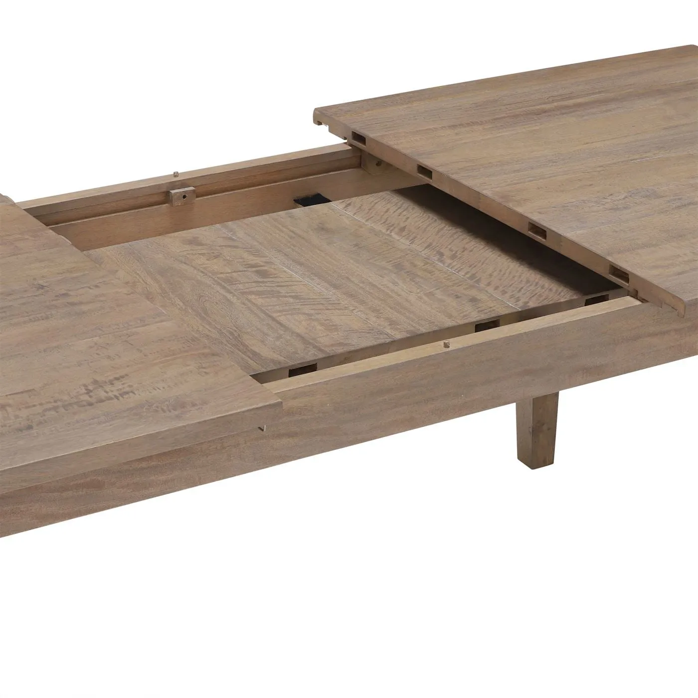 Hancock Extending Dining Table 160Cm, Grey Wood | Barker & Stonehouse 3