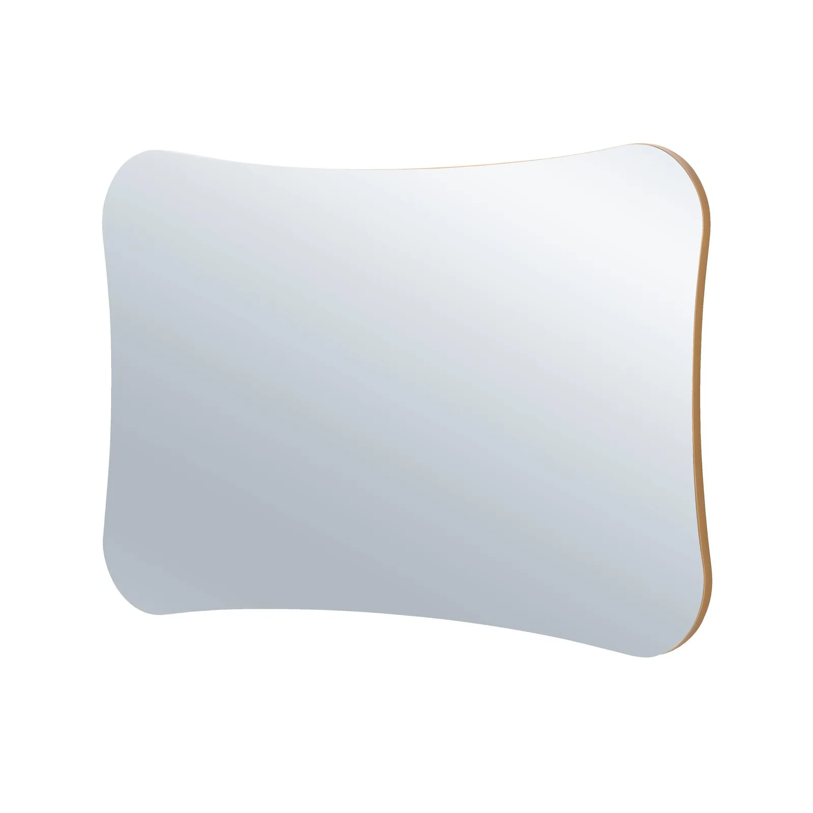 Yearn Mirrors Barnsbury Frameless Gold Mirror 90x60cm 4
