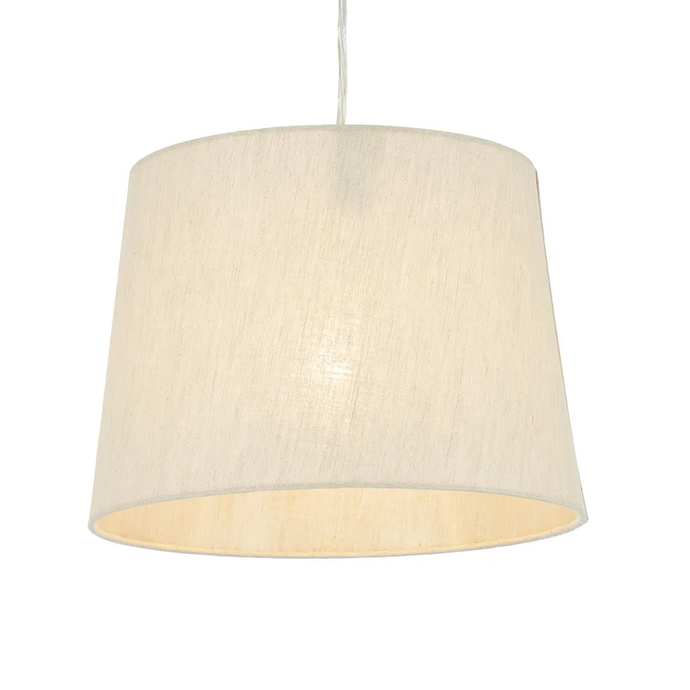 Lang Small Linen Easyfit Shade, Cream