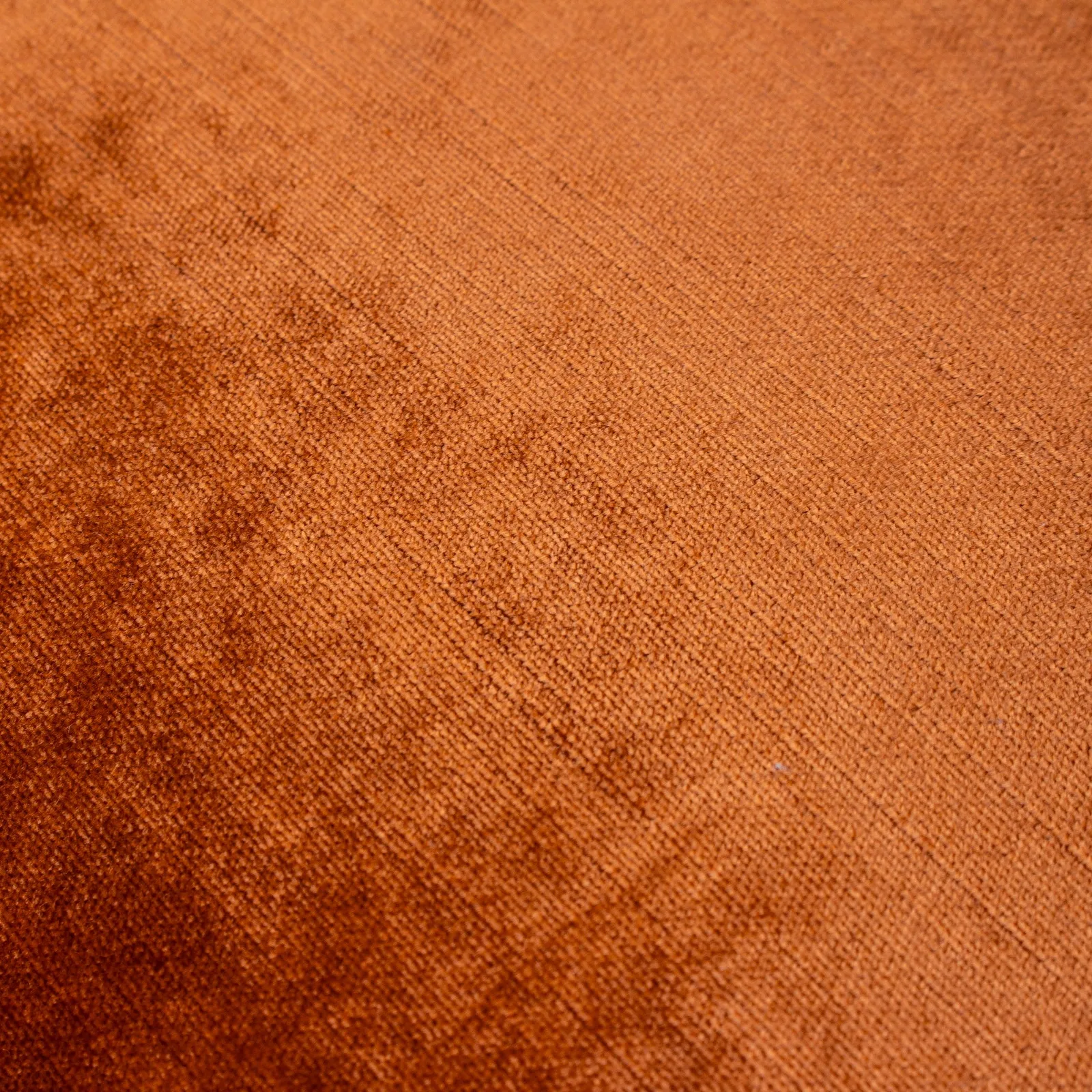 Paoletti Luxe Velvet Piped Cushion in Orange 4