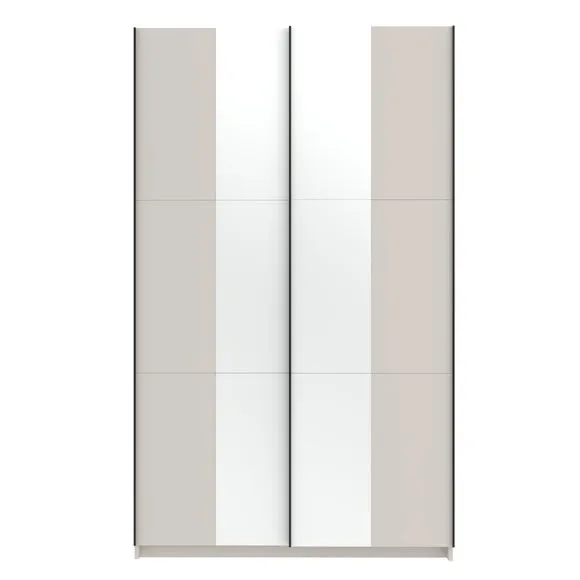 Ivan 181cm Sliding Wardrobe with 2 Mirrors 2
