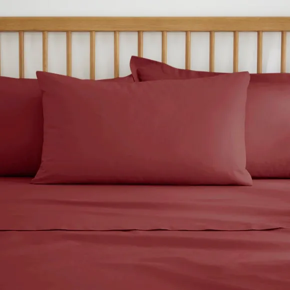 Pure Cotton Large Standard Pillowcase Pair 1