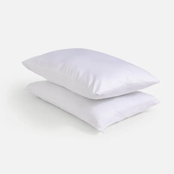 Fogarty Set of 2 Bamboo and Cotton Pillow Protectors 3