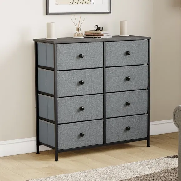 Maye 8 Drawer Fabric Chest 1