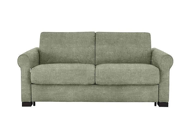 Alcova 2 Seater Fabric Sofa Bed with Scroll Arms