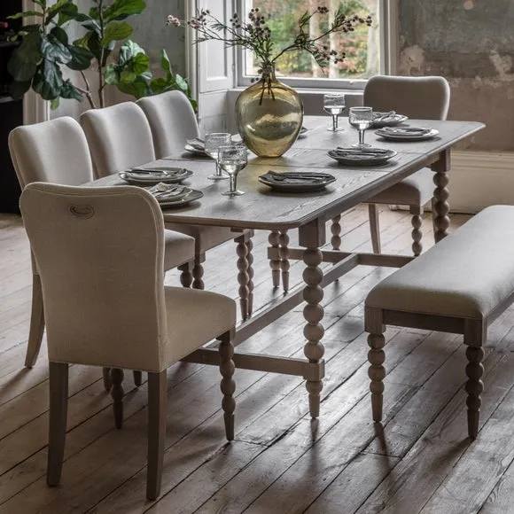 Cedar and Sage Boden 6-8 Seater Extendable Dining Table