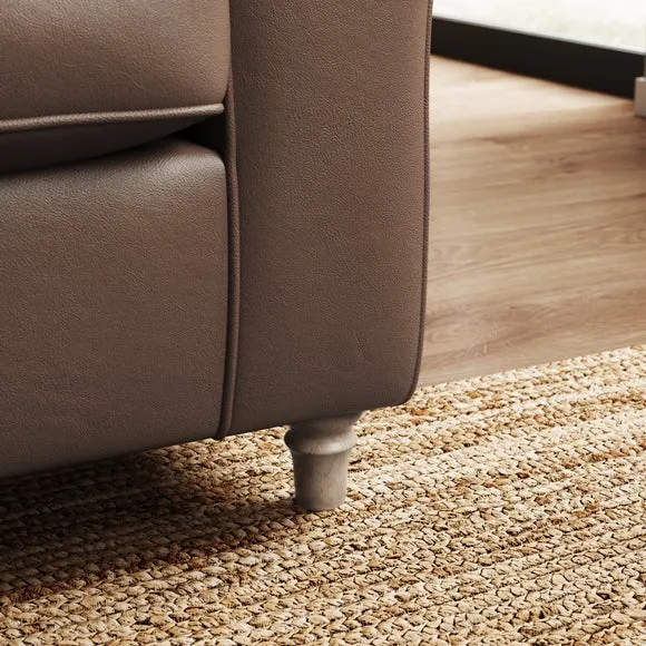 Flori Classic Leather Armchair 4