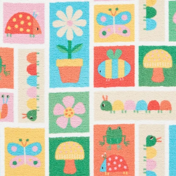 Catherine Lansfield Kids Curious Caterpillar Rug 2