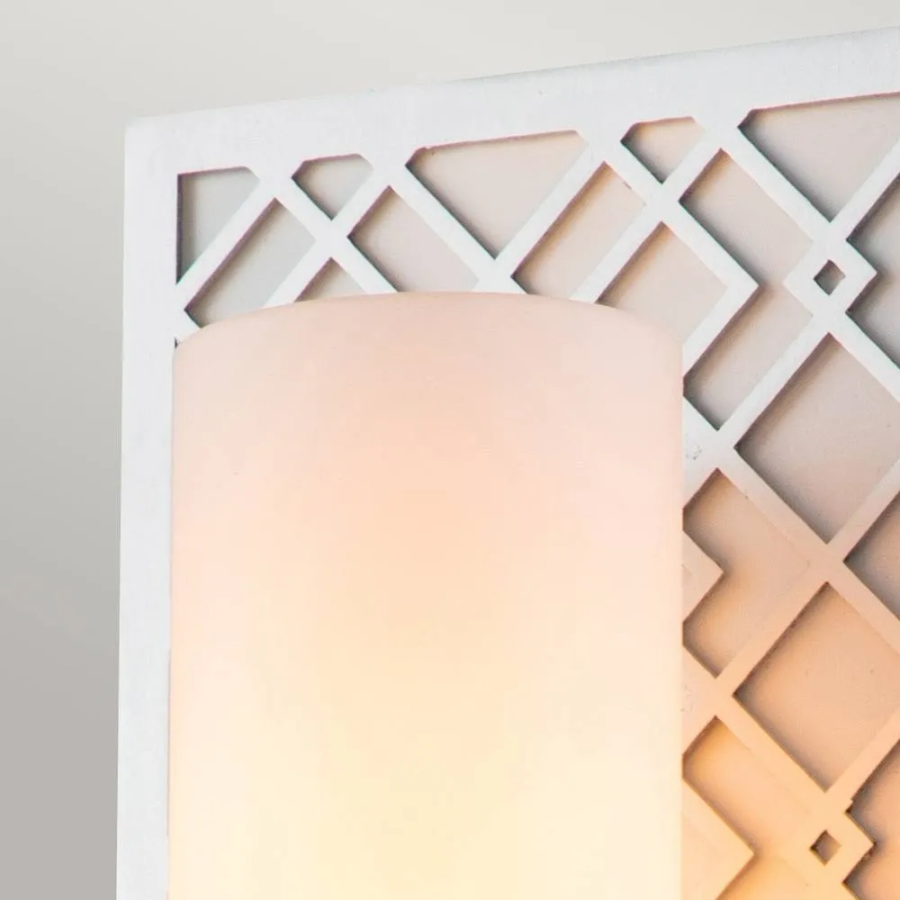 Netlighting Ziggy Bathroom Wall Lamp Lacquered Silver IP44 2