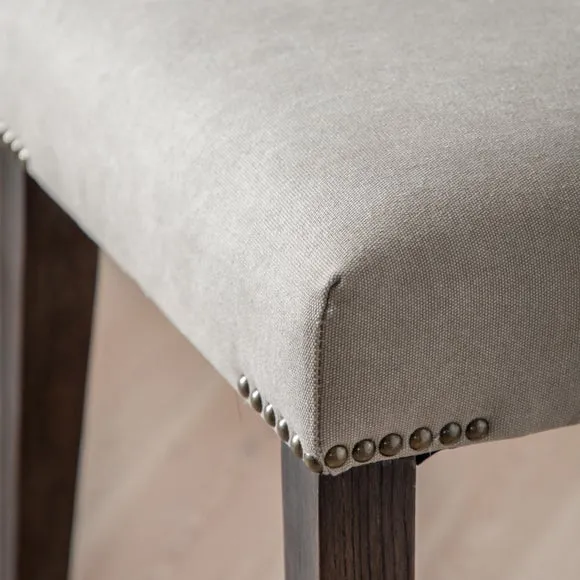 Matola Set of 2 Dining Chairs, Linen 5