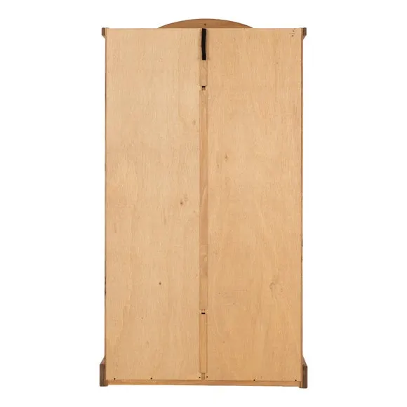 Corona Double 1 Drawer Wardrobe, Pine 4