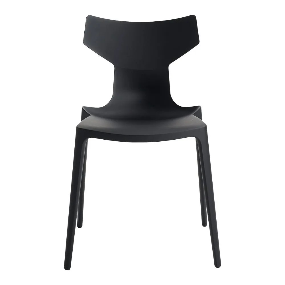 Kartell RE Chair Black Set of 2 2