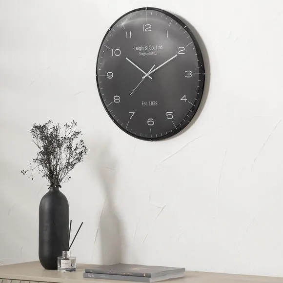 Dome Glass Wall Clock 1