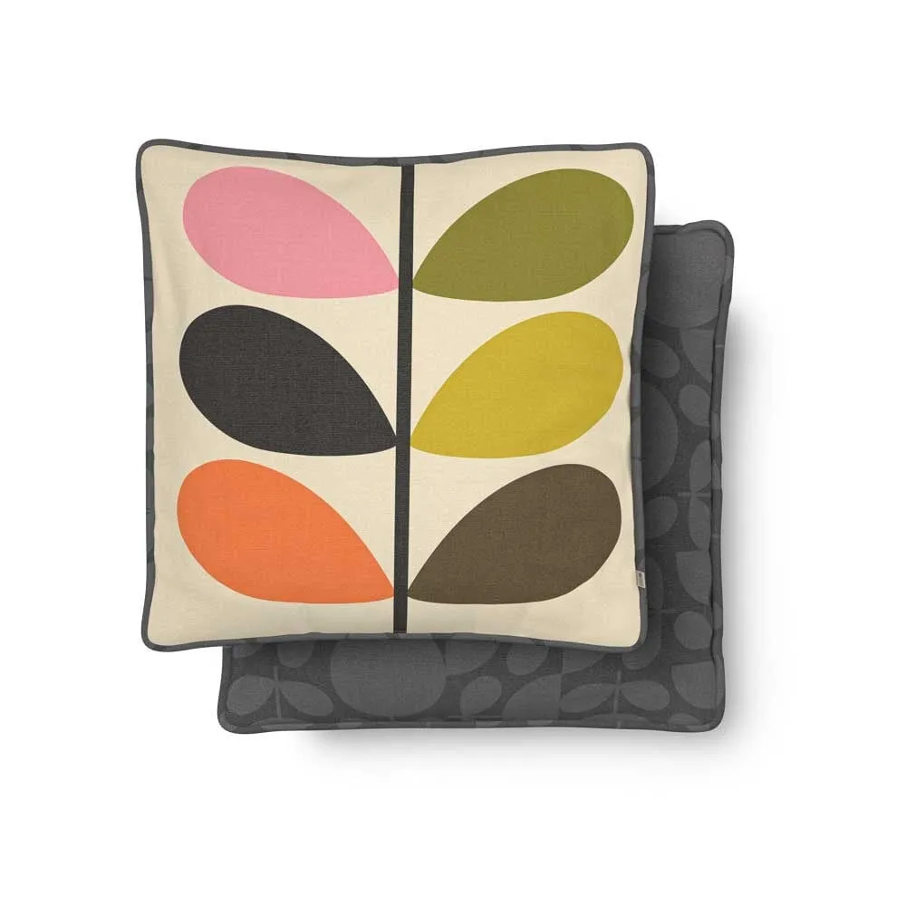 Orla Kiely Arklow Extra Large Sofa, Orange Fabric | Barker & Stonehouse 2