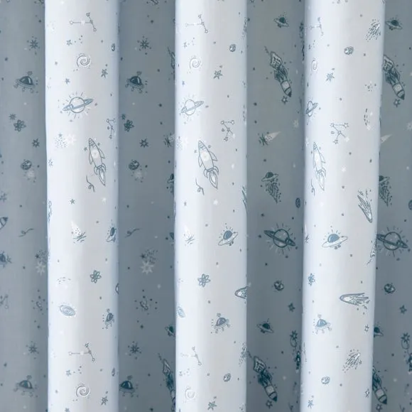 To The Moon Curtains Blackout Eyelet Curtains 3