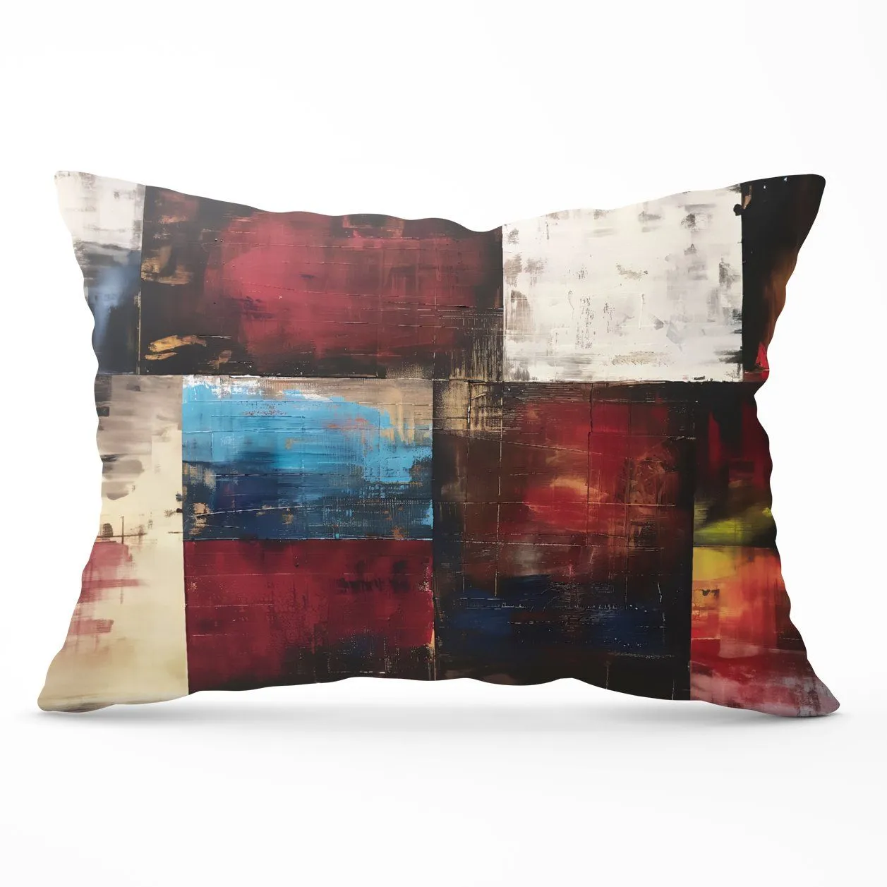 Warren Reed - Designer Rustic Harmony In Bold Colours Cushions