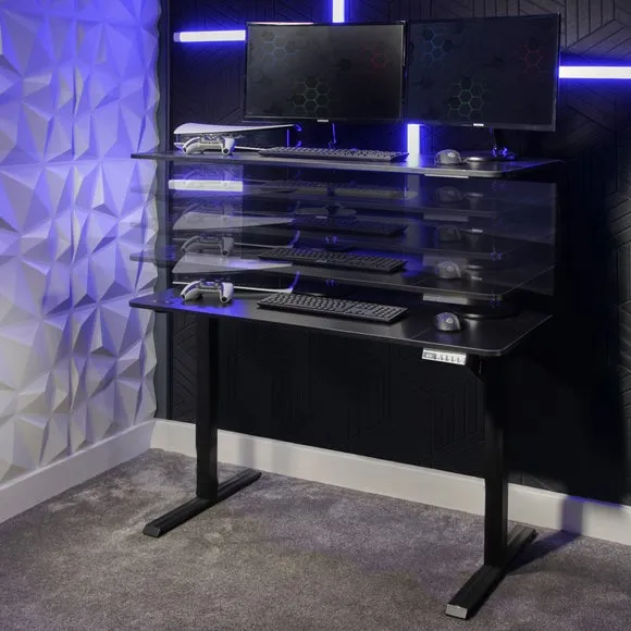 X Rocker Ascend Height Adjustable Desk 5