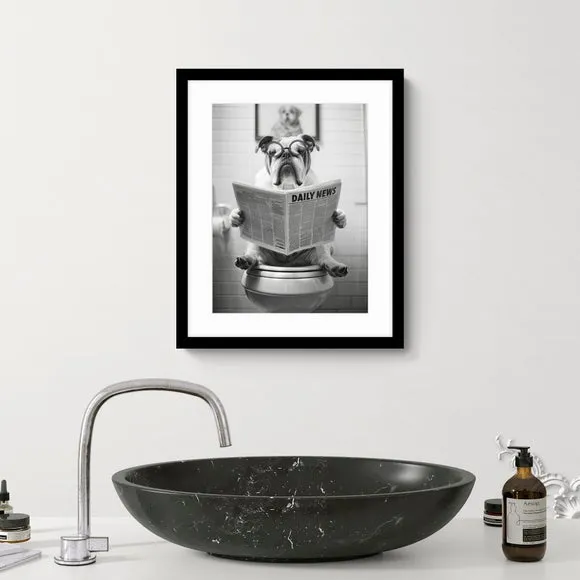 Artko Daily News Framed Print