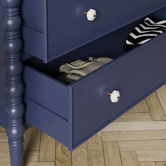 Pippin 3 Drawer Chest, Navy 3