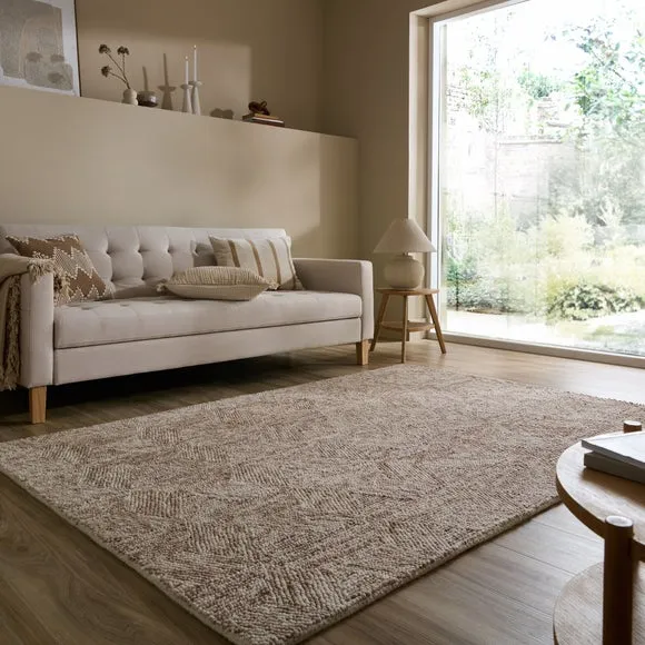 Shay Chevron Wool Rug 1