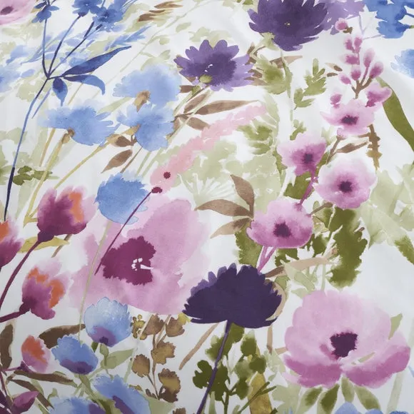Catherine Lansfield Countryside Floral Reversible Duvet Cover & Pillowcase Set 4